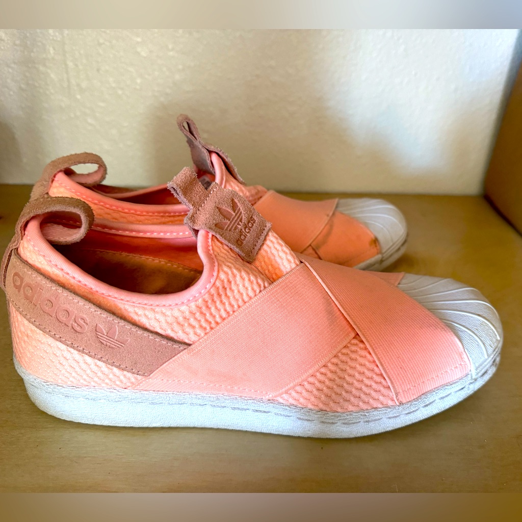 Adidas Light Pink Shoes Size 7.5